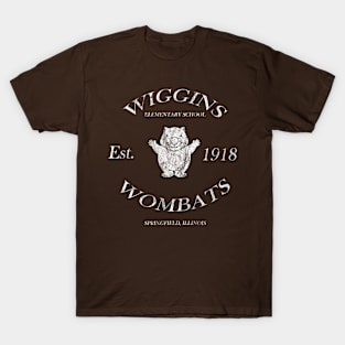 Wiggins Wombats Vintage Look T-Shirt